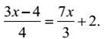 Правила преобразования уравнений 7 класс