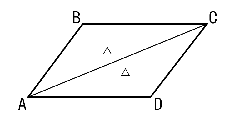 Биссектрисы накрест лежащих углов при параллельных прямых и секущей