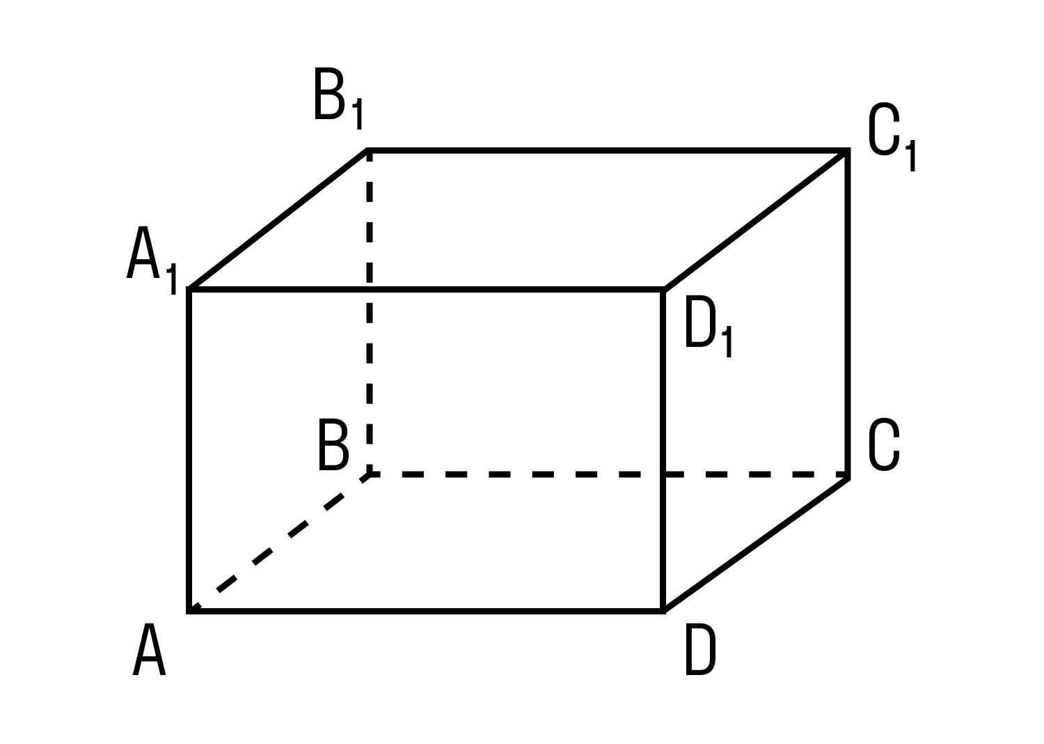 что можно сказать если у прямоугольного параллелепипеда основанием является квадрат то это
