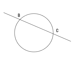 Как построить касательную к окружности параллельно прямой